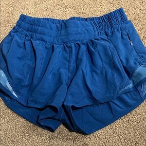 Women's Blue Athletic Shorts